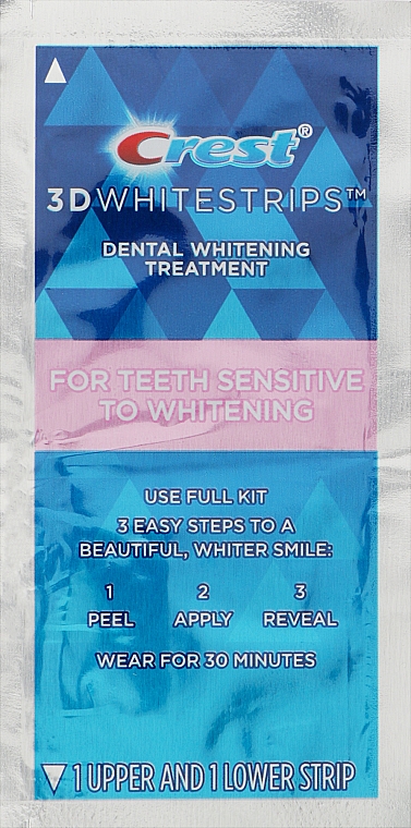 Отбеливающие полоски - Crest 3D Whitestrips Brilliance Gentle Teeth Whitening