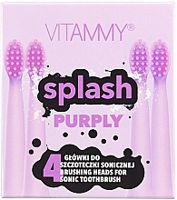 Насадка для електричної зубної щітки "Splash Purply" - Vitammy — фото N1