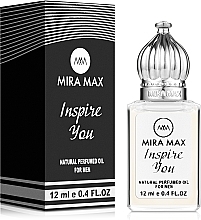 Mira Max Code In Black - Парфумована олія для чоловіків — фото N2