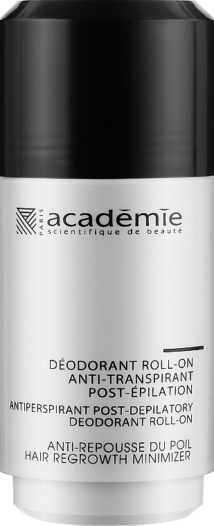 Дезодорант антиперспірант після епіляції - Academie acad'epil Deodorant Roll-on Specifique Post 
