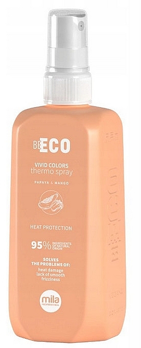 Спрей-термозащита для волос - Mila Professional Be Eco Vivid Color Thermo Spray — фото N1