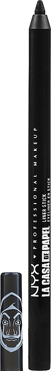 Водостійкий олівець для повік і тіла - NYX Professional Makeup La Casa De Papel Liner Stick — фото N6