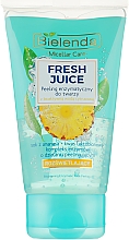 Освітлювальний пілінг для обличчя "Ананас" - Bielenda Fresh Juice Peel — фото N1