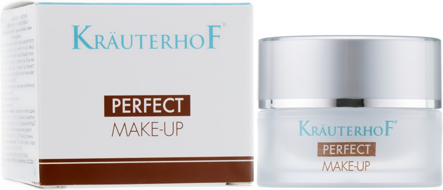 Денний крем для обличчя, з легким тонувальним ефектом "Ідеальний макіяж" - Krauterhof Perfect Make-up — фото N1