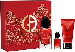 Парфумерія, косметика Giorgio Armani Si Passione - Набір (edp/50ml + edp/7ml + b/lot/50ml)