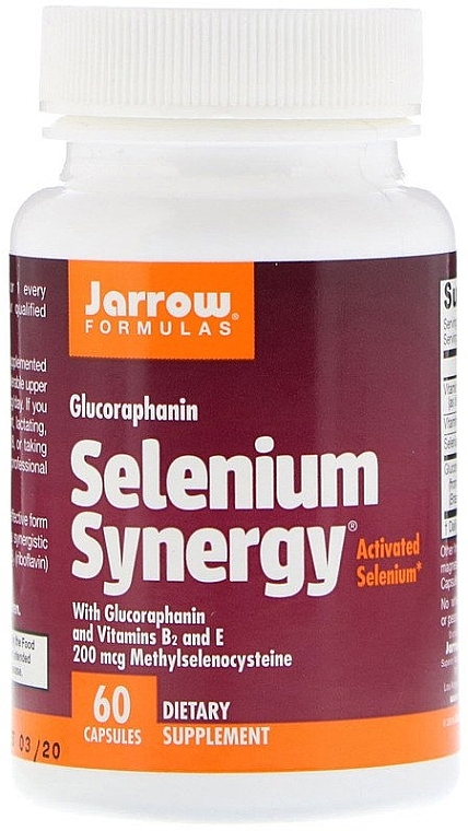 Селен - Jarrow Formulas Selenium Synergy — фото N1