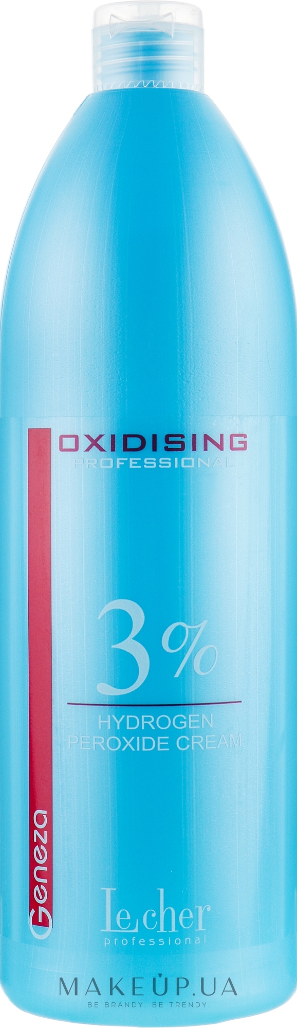 Окислительная эмульсия 3% - Lecher Professional Geneza Hydrogen Peroxide Cream — фото 1000ml