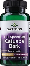 Харчова добавка "Кора дерева катуаба", 465 мг - Swanson Catuaba Bark — фото N1