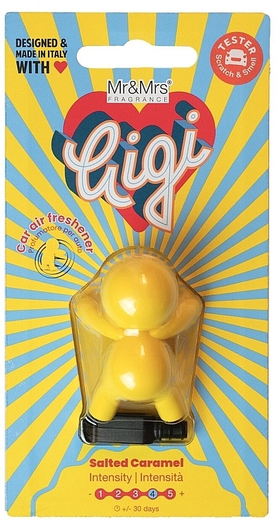 Ароматизатор для авто - Mr & Mrs Fragrance Gigi Yellow Salted Caramel  — фото N1