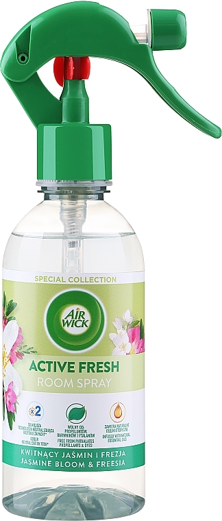 Ароматический спрей-освежитель воздуха - Air Wick Odour Neutralising Fresh Dew& White Jasmine — фото N1