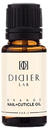 Масло для ногтей и кутикулы "Апельсин" - Didier Lab Nail + Cuticle Oil Orange — фото 15ml