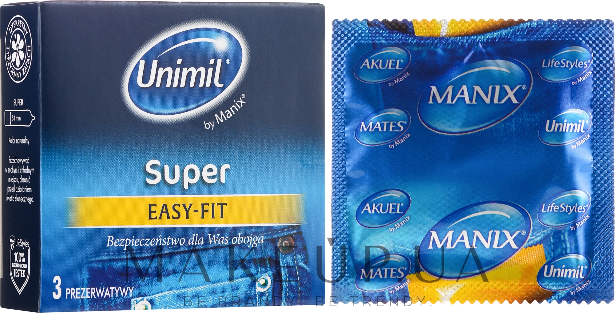 Презервативы, 3 шт - Unimil Super — фото 3шт