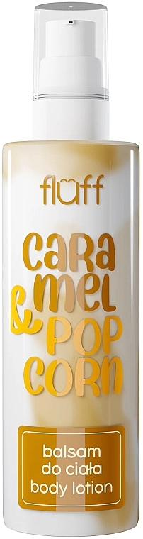 Лосьйон для тіла "Карамель і попкорн" - Fluff Caramel & Popcorn Body Lotion — фото N1