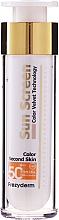 Духи, Парфюмерия, косметика Солнцезащитный крем для лица - Frezyderm Sun Screen Color Velvet Face Cream SPF 50+