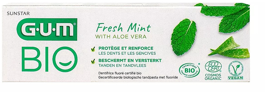 Зубна паста - G.U.M Bio Fresh Mint Toothpaste — фото N1