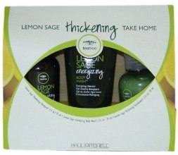 Духи, Парфюмерия, косметика Набор - Paul Mitchell Lemon Sage Take Home Kit (shm/75ml + cond/75ml + sh/gel/75ml)