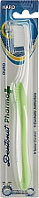 Зубна щітка жорстка, світло-салатова - Dentonet Pharma Hard — фото N1