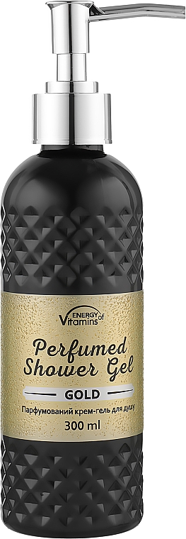 Парфумований крем-гель для душу - Energy of Vitamins Perfumed Gold — фото N2