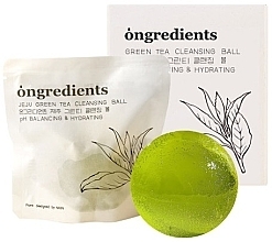 Духи, Парфюмерия, косметика Очищающий шарик - Ongredients Jeju Green Tea Cleansing Ball