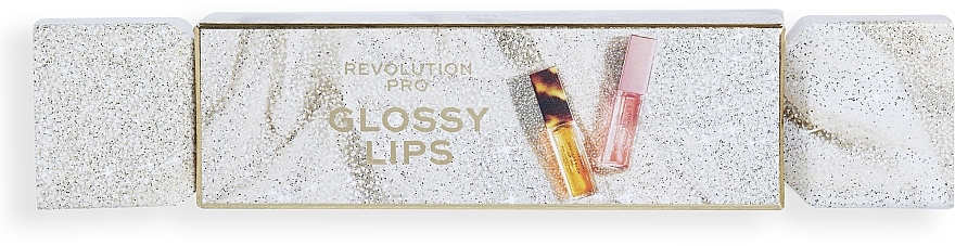 Набір - Makeup Revolution Pro Glossy Lip Set (lip/oil/8ml + lip/oil/8ml) — фото N2