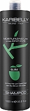 Зволожувальний шампунь з оливковою олією - Karibelly Oliva Moisturing Shampoo — фото N1