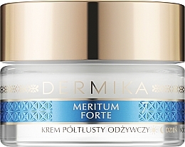 Питательный крем для сухой и очень чувствительной кожи лица - Dermika Meritum Forte  — фото N1