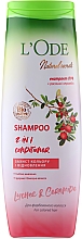 Шампунь-кондиціонер "Захист кольору й відновлення" для фарбованого волосся - L'Ode Natural Secrets Shampoo 2 In 1 Conditioner Lychee & Ceramide — фото N1