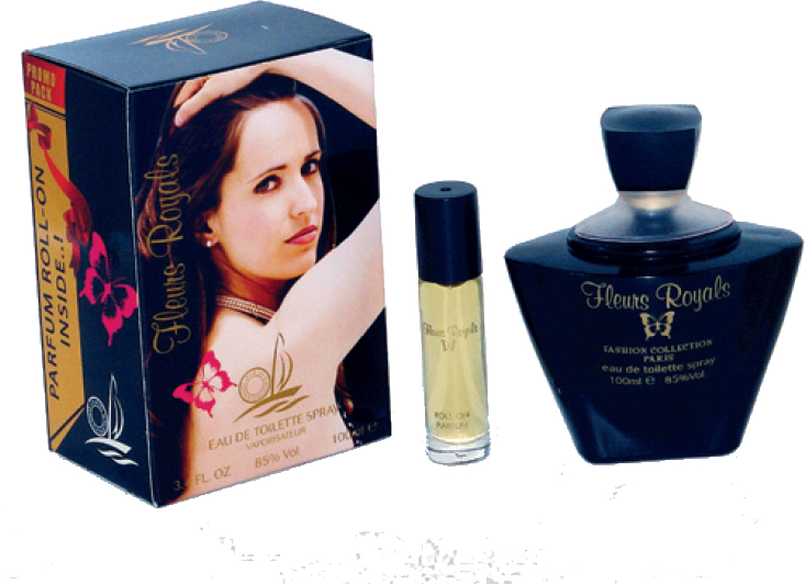 Sterling Parfums Fleurs Royals - Набор (edt/100ml + edt/roll/10ml)