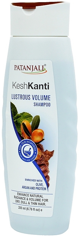 Шампунь для волос "Блестящий объем" - Patanjali Kesh Kanti Lustrous Volume Shampoo — фото N2