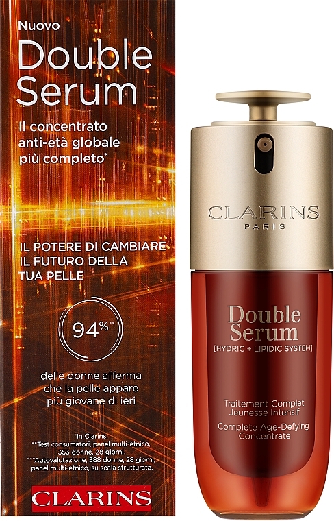 Двойная сыворотка - Clarins Double Serum Complete Age Control Concentrate Limited Edition — фото N2