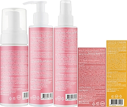 Набор "Комплексный уход за молодой сухой и нормальной кожей", 5 продуктов - Marie Fresh Cosmetics Foam Cleanser — фото N8
