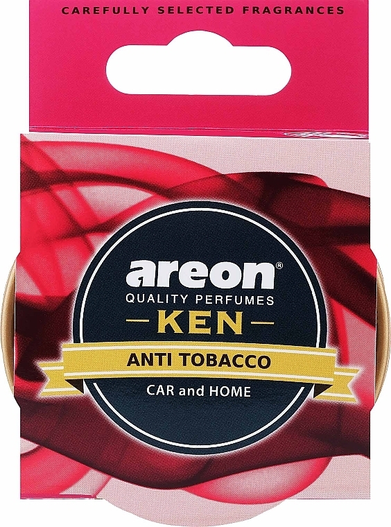 Ароматизатор повітря "Антитютюн" - Areon Ken Anti Tobacco — фото N1