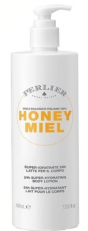 Зволожувальний лосьйон для тіла - Perlier Honey Miel 24H Super-Hydrating Body Lotion — фото N1