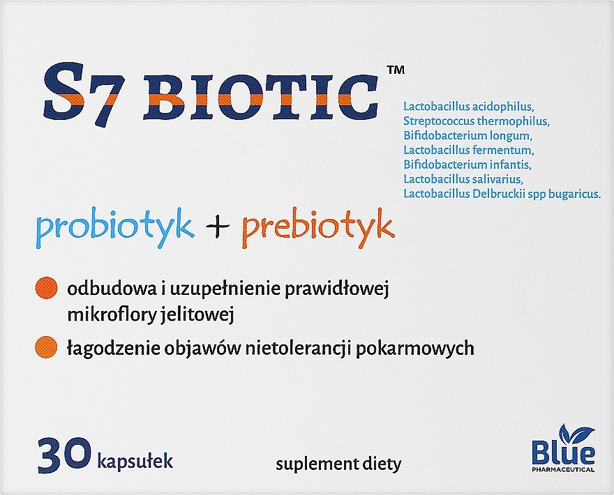 Біологічно активна добавка "Пробіотик + пребіотик" - S7 Biotic — фото N1