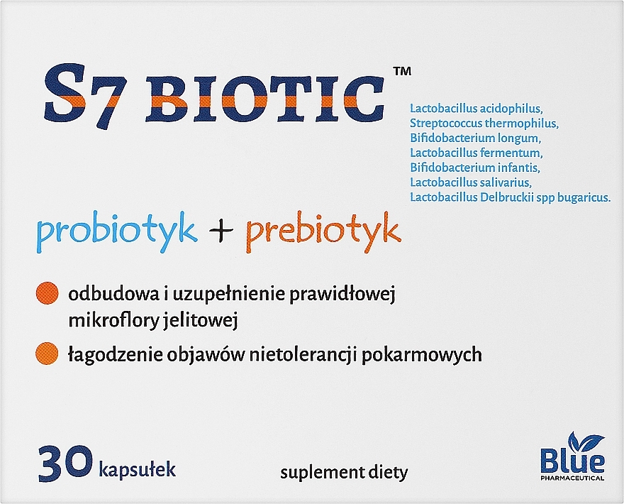 Биологически активная добавка "Пробиотик + пребиотик" - S7 Biotic — фото N1