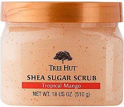 Парфумерія, косметика Скраб для тіла "Тропічне манго" - Tree Hut Shea Sugar Scrub