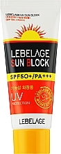 Парфумерія, косметика Сонцезахисний крем - Lebelage UV Sun Block Cream SPF50+