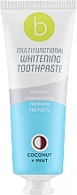 Багатофункціональна відбілювальна зубна паста "Кокос і м'ята" - Beconfident Multifunctional Whitening Toothpaste Coconut Mint — фото N2