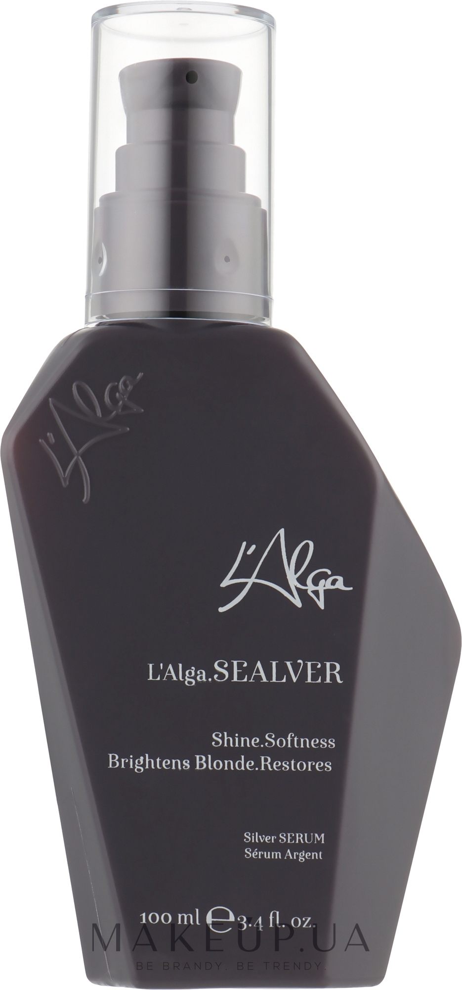 Сироватка для сяйва світлого волосся - L’Alga Sealver Serum — фото 100ml