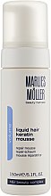 Мус для відновлення структури волосся "Ріжкий кератин" - Marlies Moller Volume Liquid Hair Keratin Mousse — фото N4