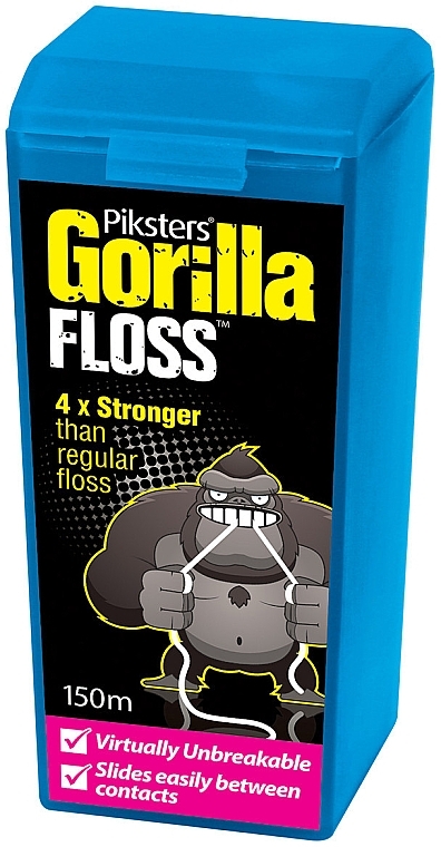 Зубна нитка, 150 м - Piksters Gorilla Floss Chairside 150m Roll — фото N1