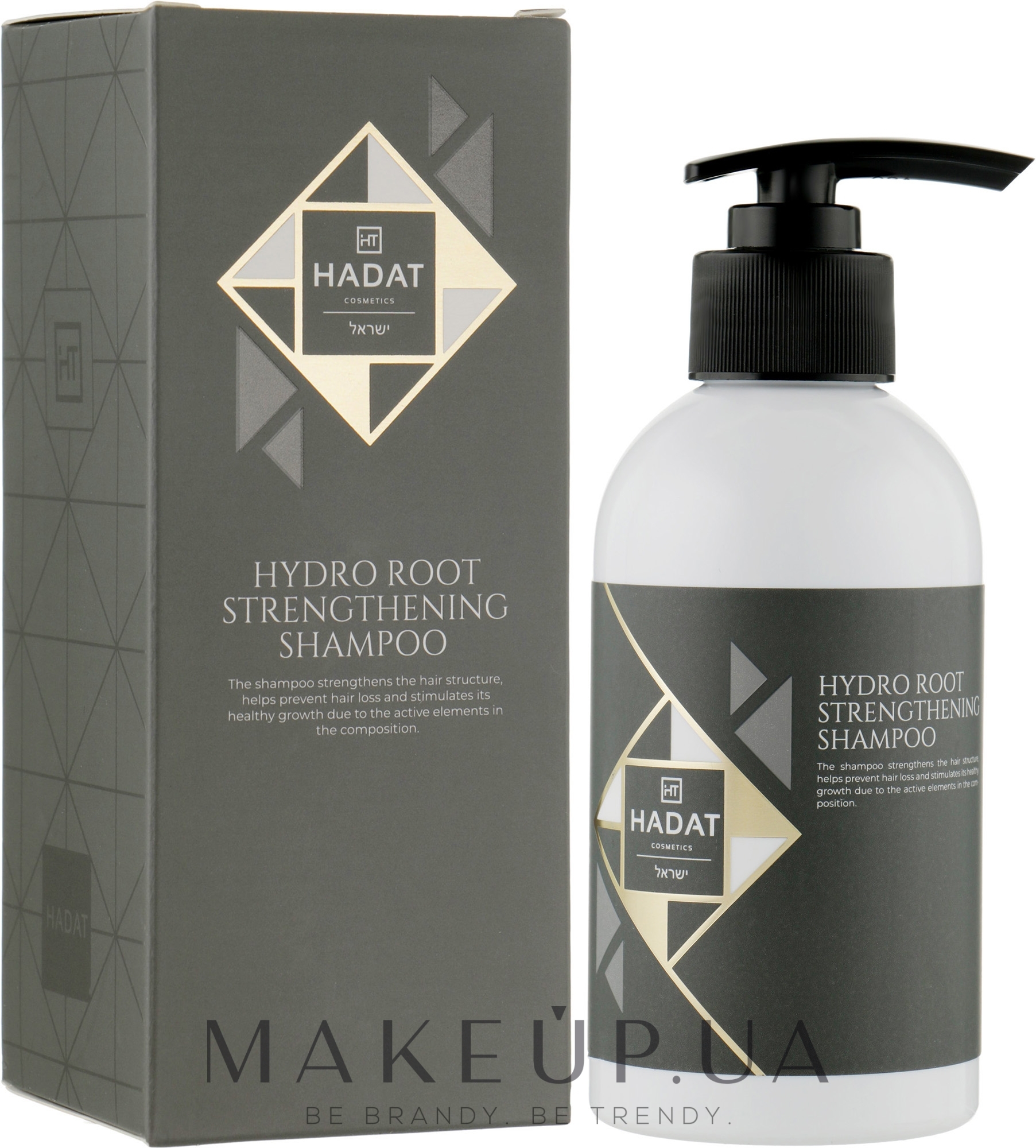 Шампунь для росту волосся - Hadat Cosmetics Hydro Root Strengthening Shampoo — фото 250ml