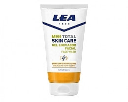 Гель для вмивання - Lea Men Total Skin Care Energizing Revitalizing Face Wash — фото N1