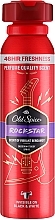 Аерозольний дезодорант - Old Spice Rockstar Deodorant Spray — фото N1