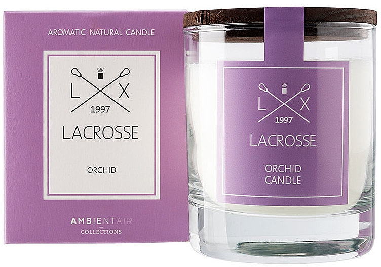 Ароматична свічка - Ambientair Lacrosse Orchid Candle — фото N1