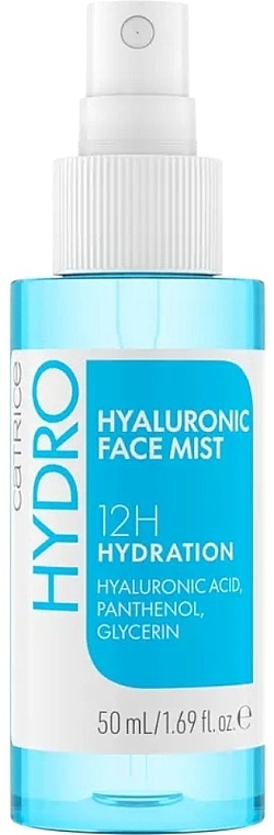 Гідрогіалуроновий спрей для обличчя - Catrice Hydro Hyaluronic Face Mist — фото N1