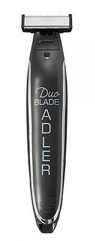 Тример для бороди й вусів - Adler Duo Blade AD-2922 Black — фото N1