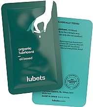 Гель-змазка на олійній основі - Lubets Organic Lubricant Oil Based — фото N3