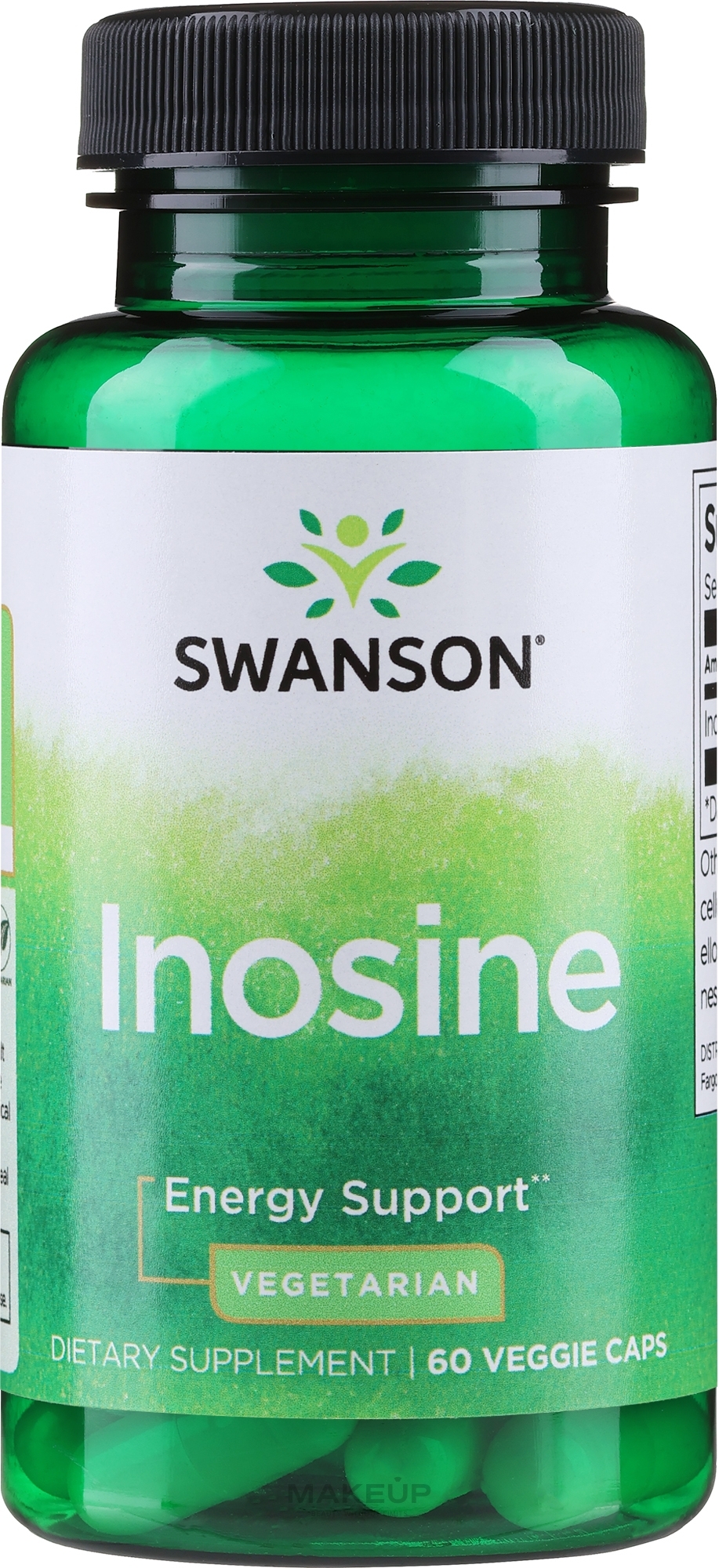 Пищевая добавка "Инозин", 500 мг - Swanson Inosine 500 mg — фото 60шт