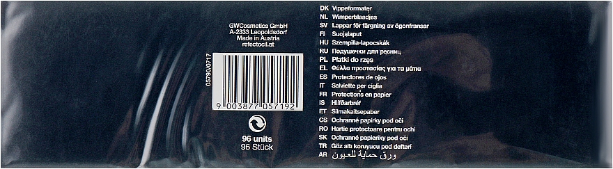Бумажные лепестки под ресницы (96шт) - RefectoCil Eye Protection Papers — фото N2